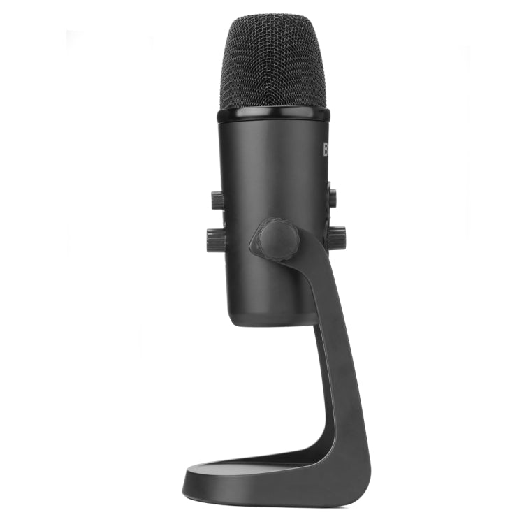 BOYA BY-PM700 USB Sound Recording Condenser Microphone with Holder, Compatible with PC / Mac for Live Broadcast Show, KTV, etc. (Black) Eurekaonline