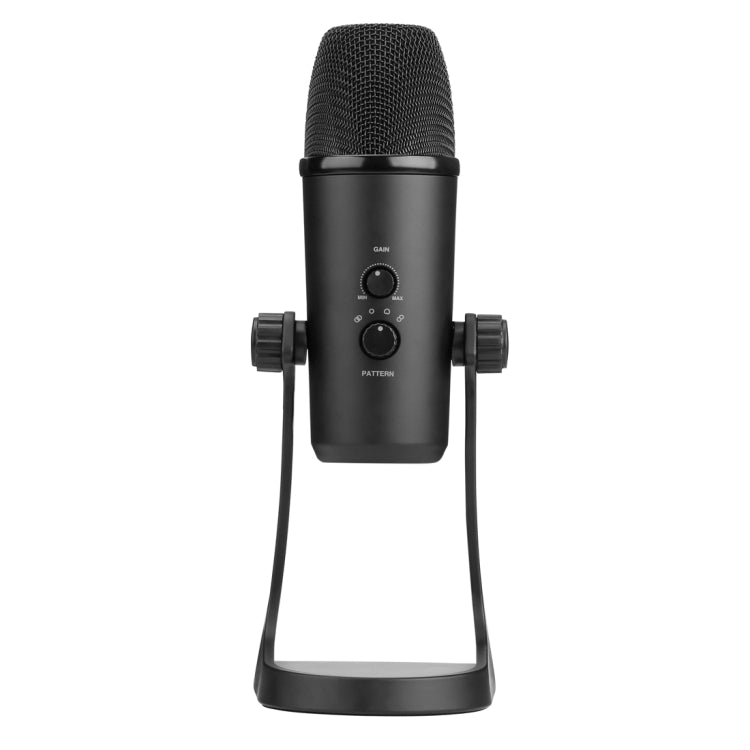 BOYA BY-PM700 USB Sound Recording Condenser Microphone with Holder, Compatible with PC / Mac for Live Broadcast Show, KTV, etc. (Black) Eurekaonline