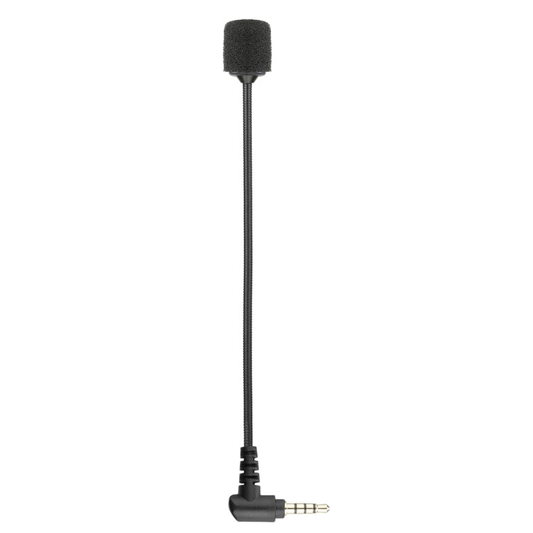 BOYA BY-UM4 3.5mm Interface Plug Live Show Omni-directional Condenser Mic Mini Flexible Microphone for iPhone, Galaxy, Huawei, LG and other Smartphones(Black) Eurekaonline