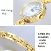 BS Bee Sister  FA1606 Diamond Inlaid Ladies Watch Jewelry Chain Watch(Silver) Eurekaonline