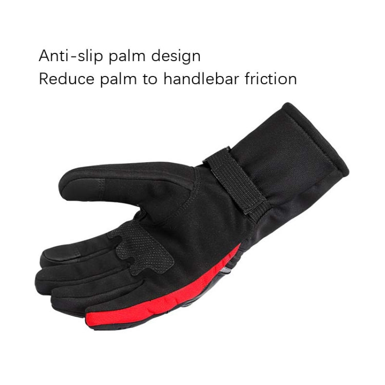 BSDDP RH-A0130 Outdoor Riding Warm Touch Screen Gloves, Size: M(Black) Eurekaonline