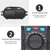 BSIDE ADM66 Handheld Household 6000 Count AC / DC Current Voltage Capacitor Automatic Range Multimeter with LCD Backlight & Card Slot Function Eurekaonline