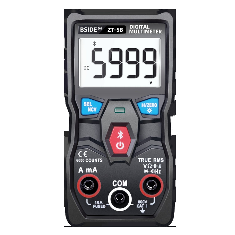 BSIDE ZT-5B Smart Bluetooth 6000 Words Automatic Range Digital Multimeter Eurekaonline