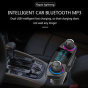 BT06 Dual USB Charging Smart Bluetooth 4.0 + EDR FM Transmitter MP3 Music Player Car Kit with 1.3 inch LED Screen, Support Bluetooth Call, TF Card & U Disk Eurekaonline