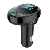 BT09 Car Bluetooth MP3 Digital Display Dual USB Charger(Black) Eurekaonline