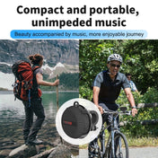 BT368 LED Digital Display Outdoor Portable IPX65 Waterproof Bluetooth Speaker(Black) Eurekaonline