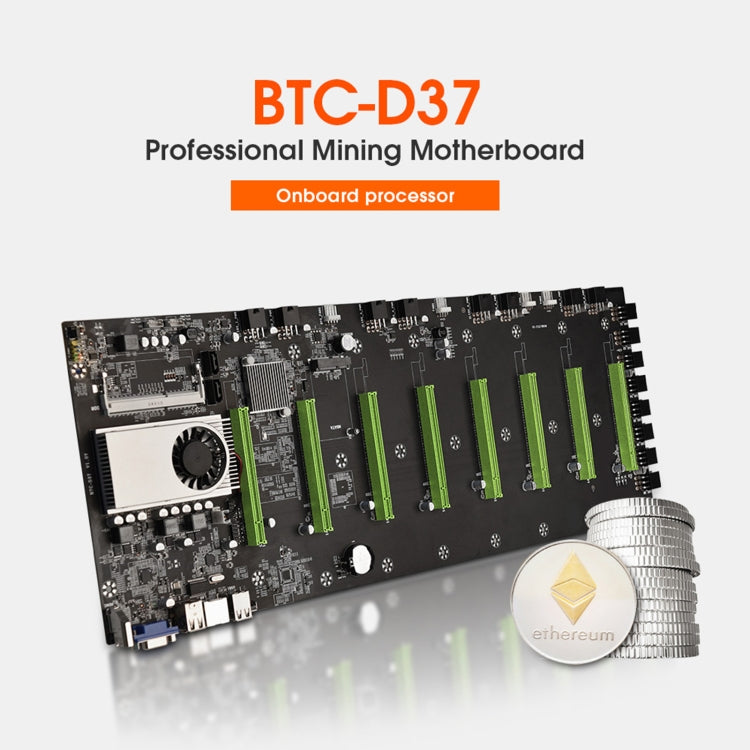 BTC-D37 Professional Mining Motherboard Eurekaonline