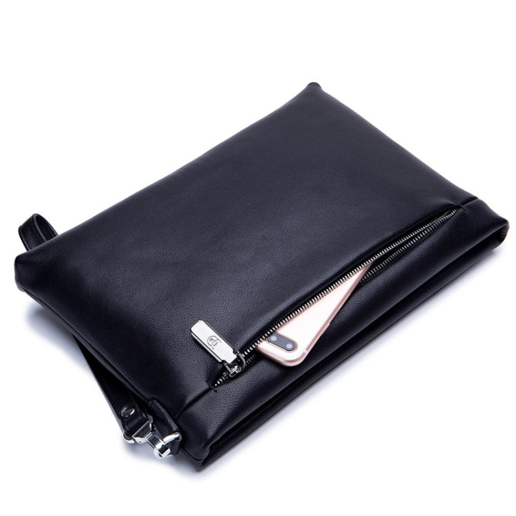 BULL CAPTAIN 446 Large-capacity Soft and Wear-resistant Leather Clutch Bag Business Wallet, Size: L Eurekaonline