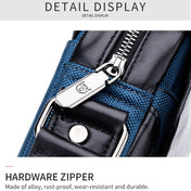 BULL CAPTAIN 999 Men Leather Diagonal Bag First-Layer Cowhide Multi-Function Shoulder Bags(Navy Blue) Eurekaonline