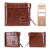 BULL CAPTAIN Anti-theft Brush Leather Wallet For Men(Brown) Eurekaonline