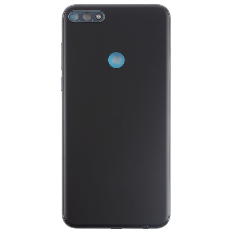 Back Cover with Side Keys for Huawei Y7 (2018)(Black) Eurekaonline