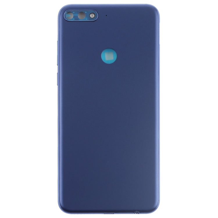 Back Cover with Side Keys for Huawei Y7 (2018)(Blue) Eurekaonline