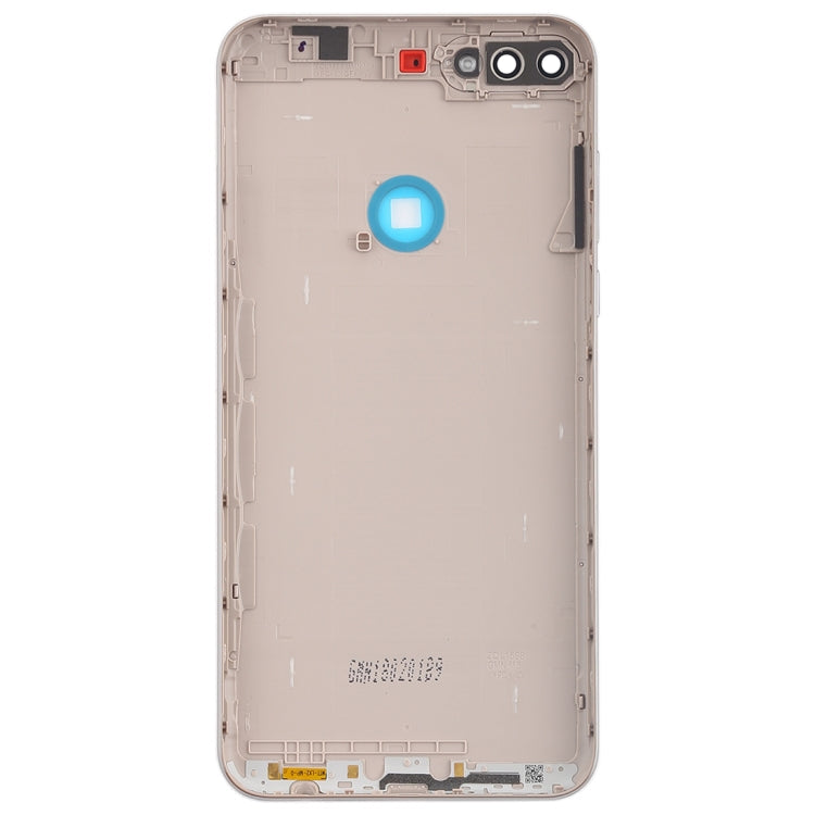 Back Cover with Side Keys for Huawei Y7 (2018)(Gold) Eurekaonline