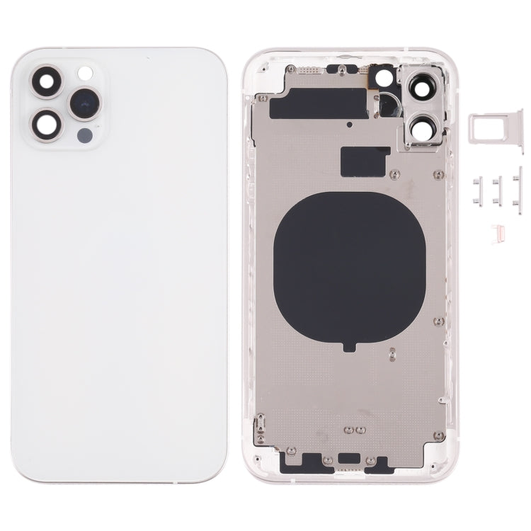 Back Housing Cover with Appearance Imitation of iP13 Pro for iPhone 11(White) Eurekaonline