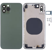 Back Housing Cover with Appearance Imitation of iP13 Pro for iPhone X(Green) Eurekaonline