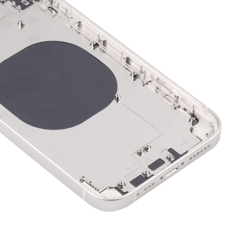 Back Housing Cover with Appearance Imitation of iP13 for iPhone XR(White) Eurekaonline