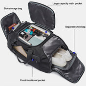Bange BG-7088 Men Oxford Cloth Waterproof Multifunctional Travel Bag, Size: 54 x 28 x 24cm(Black) Eurekaonline