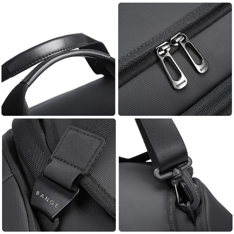 Bange BG-7561 Wet and Dry Separation Fitness Travel Bag for Men / Women, Size: 52 x 24 x 22cm(Grey) Eurekaonline