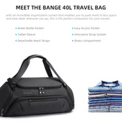 Bange BG-7561 Wet and Dry Separation Fitness Travel Bag for Men / Women, Size: 52 x 24 x 22cm(Grey) Eurekaonline