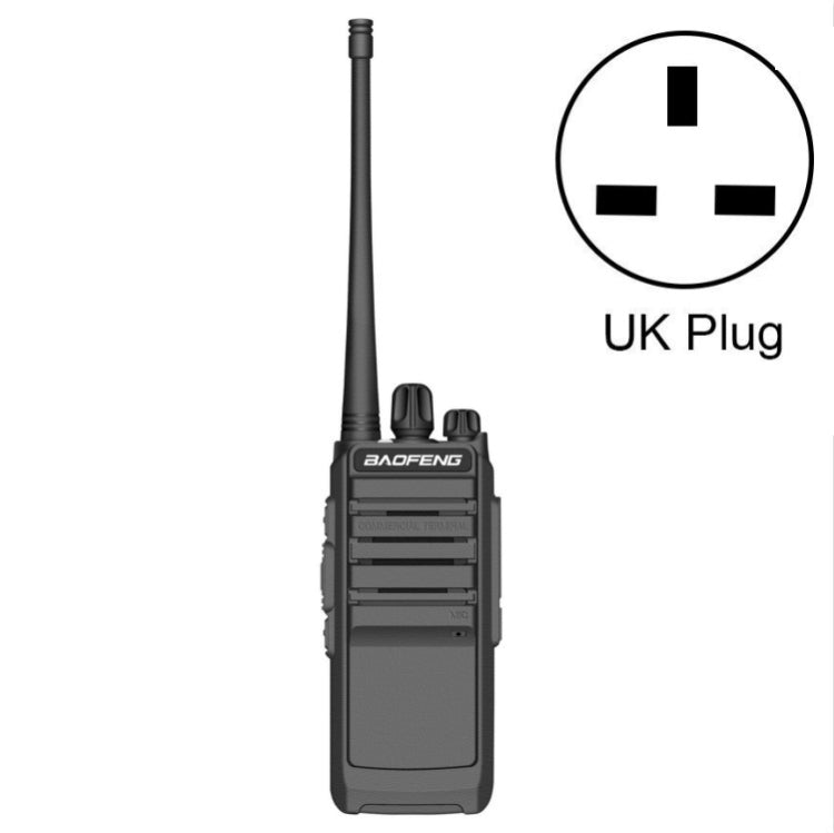 Baofeng BF-898plus Handheld Outdoor 50km Mini FM High Power Walkie Talkie, Plug Specifications:UK Plug Eurekaonline