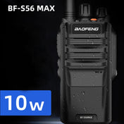 Baofeng BF-S56MAX High-power Waterproof Handheld Communication Device Walkie-talkie, Plug Specifications:EU Plug Eurekaonline