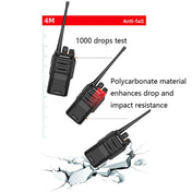 Baofeng BF-S56MAX High-power Waterproof Handheld Communication Device Walkie-talkie, Plug Specifications:UK Plug Eurekaonline
