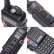 Baofeng BF-UV5R Plus S9 FM Interphone Handheld Walkie Talkie, US Plug (Black) Eurekaonline