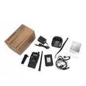 Baofeng BF-UV5R Plus S9 FM Interphone Handheld Walkie Talkie, US Plug (Black) Eurekaonline