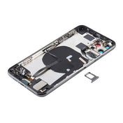 Battery Back Cover Assembly (with Side Keys & Power Button + Volume Button Flex Cable & Wireless Charging Module & Motor & Charging Port & Speaker Ringer Buzzer & Card Tray & Camera Lens Cover) for iPhone 11 Pro(Grey) Eurekaonline