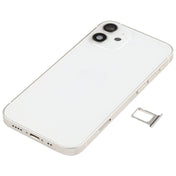 Battery Back Cover Assembly (with Side Keys & Speaker Ringer Buzzer & Motor & Camera Lens & Card Tray & Power Button + Volume Button + Charging Port & Wireless Charging Module) for iPhone 12 Mini(White) Eurekaonline