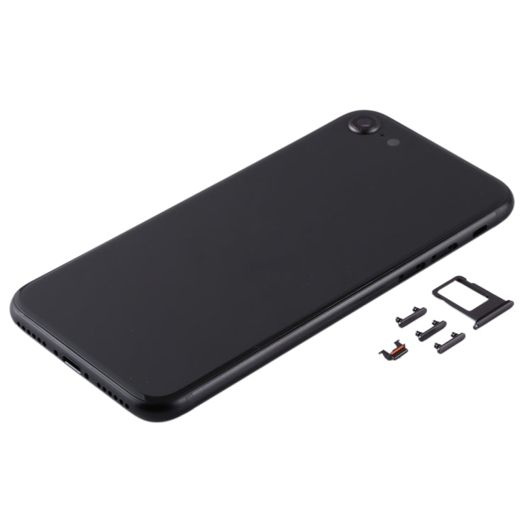 Battery Back Cover with Camera Lens Cover & SIM Card Tray & Side keys for iPhone SE 2020 Eurekaonline