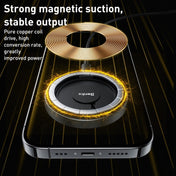 Benks W09 Transparent Magnetic Wireless Charger(Black) Eurekaonline