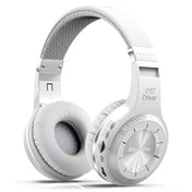 Bluedio H+ Turbine Wireless Bluetooth 4.1 Stereo Headphones Headset with Mic & Micro SD Card Slot & FM Radio, For iPhone, Samsung, Huawei, Xiaomi, HTC and Other Smartphones, All Audio Devices(White) Eurekaonline