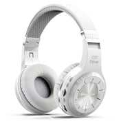 Bluedio H+ Turbine Wireless Bluetooth 4.1 Stereo Headphones Headset with Mic & Micro SD Card Slot & FM Radio, For iPhone, Samsung, Huawei, Xiaomi, HTC and Other Smartphones, All Audio Devices(White) Eurekaonline