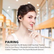 Bluedio T-talking Bluetooth Version 5.0 In-Ear Bluetooth Headset with USB Charging Cable(Black) Eurekaonline