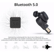 Bluedio T-talking Bluetooth Version 5.0 In-Ear Bluetooth Headset with USB Charging Cable(Black) Eurekaonline