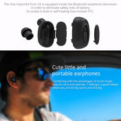 Bluedio T-talking Bluetooth Version 5.0 In-Ear Bluetooth Headset with USB Charging Cable(Black) Eurekaonline