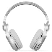Bluedio T2+ Turbine Wireless Bluetooth 4.1 Stereo Headphones Headset with Mic & Micro SD Card Slot & FM Radio, For iPhone, Samsung, Huawei, Xiaomi, HTC and Other Smartphones, All Audio Devices(White) Eurekaonline