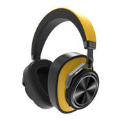 Bluedio T6S Bluetooth Version 5.0 Headset Bluetooth Headset Support Headset Automatic Playback(Yellow) Eurekaonline