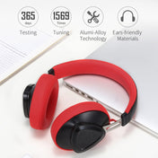 Bluedio TMS Bluetooth Version 5.0 Headset Bluetooth Headset Can Connect Cloud Data to APP(Red) Eurekaonline
