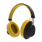 Bluedio TMS Bluetooth Version 5.0 Headset Bluetooth Headset Can Connect Cloud Data to APP(Yellow) Eurekaonline