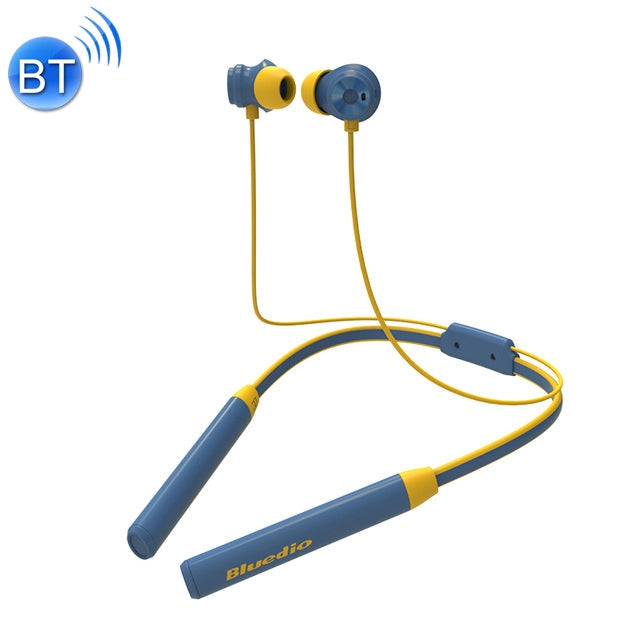 Bluedio TN2 Bluetooth Version 5.0 Active Noise Cancelling Sports Bluetooth Headset(Blue) Eurekaonline