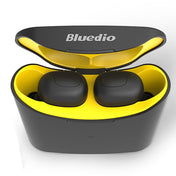 Bluedio TWS T-elf Bluetooth Version 5.0 In-Ear Bluetooth Headset with Headphone Charging Cabin(Yellow) Eurekaonline