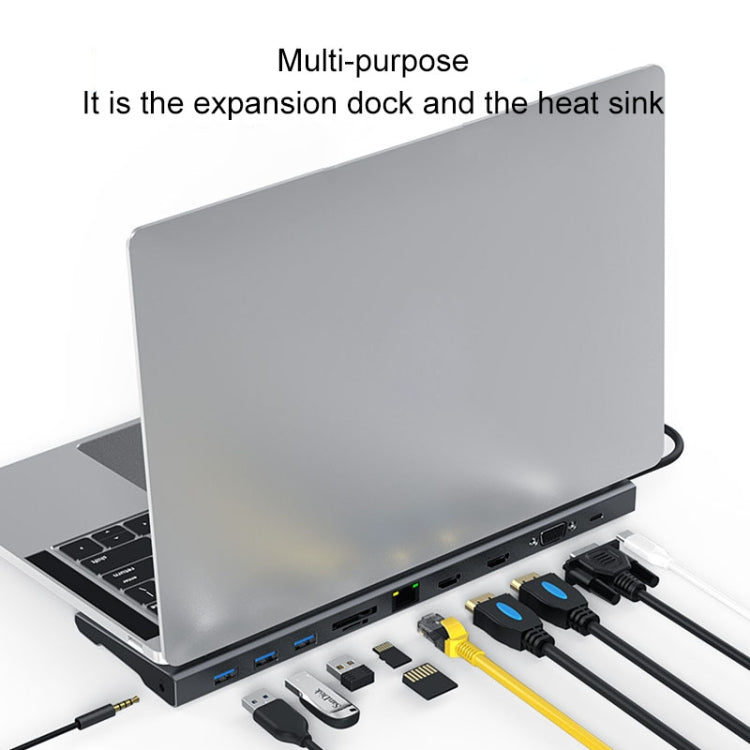 Blueendless 11 In 1 Multi-function Type-C / USB-C HUB Expansion Dock Eurekaonline