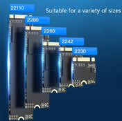 Blueendless M.2 NGFF / NVME Solid State Drive Bottom USB3.1 Notebook External SSD Mobile Hard Disk Socket, Style: SD02 (M.2 NVME Protocol) Eurekaonline