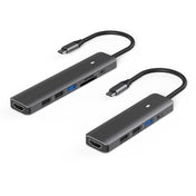 Blueendless Type-C+USB 3.0/2.0+HDMI4K HUB, Specification: 5 in 1 Eurekaonline