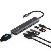 Blueendless Type-C+USB 3.0/2.0+HDMI4K HUB, Specification: 7 in 1 Eurekaonline