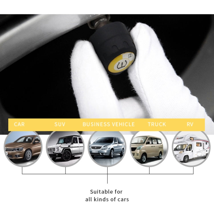 Bluetooth 4.0 TPMS Car External Tire Pressure Monitoring  Pressure Detection System Eurekaonline