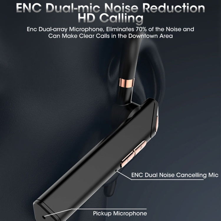 Bluetooth ENC Call Noise Reduction Hanging Earphones, Style: Jerry Chip With Charged Bin Eurekaonline