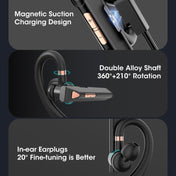 Bluetooth ENC Call Noise Reduction Hanging Earphones, Style: Qualcomm Chip Single Earphone Eurekaonline